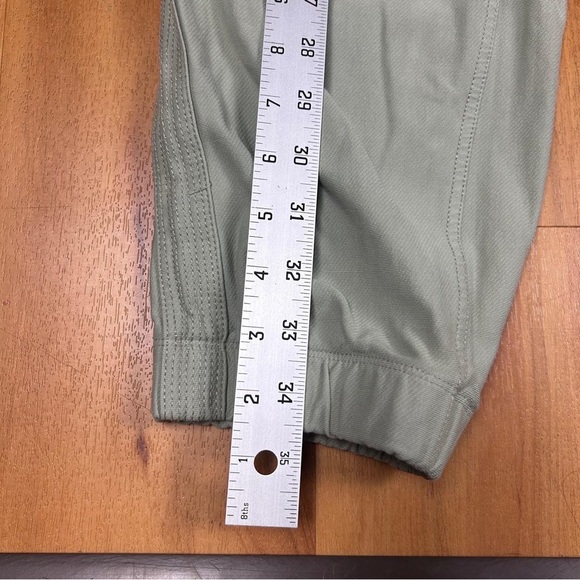 Athleta Women’s Utility Jogger Pants XL Sage Green Cotton Stretch Casual - Picture 13 of 14
